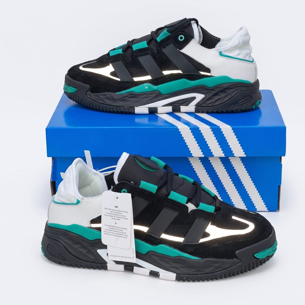 Adidas Sport Niteball Black Sub Green — 1