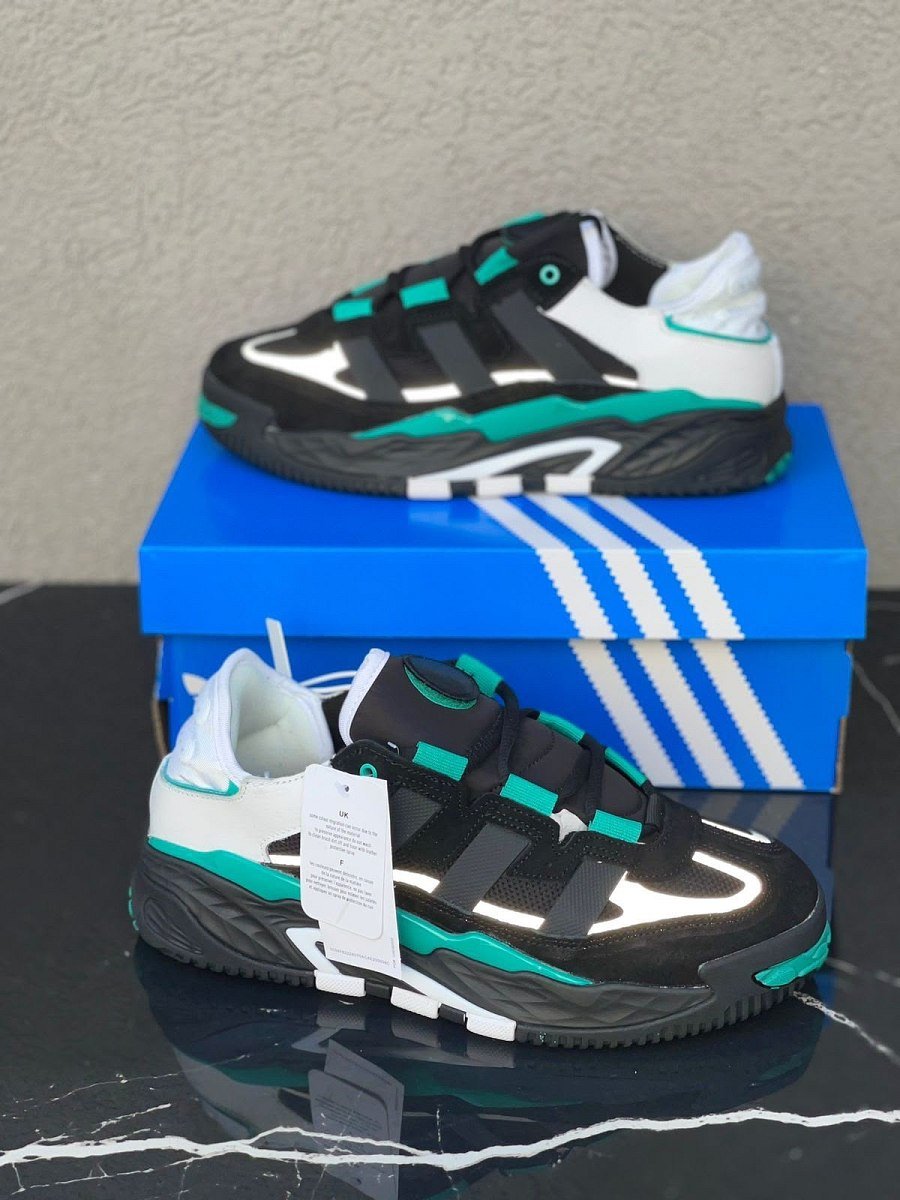 Adidas Sport Niteball Black Sub Green — 3
