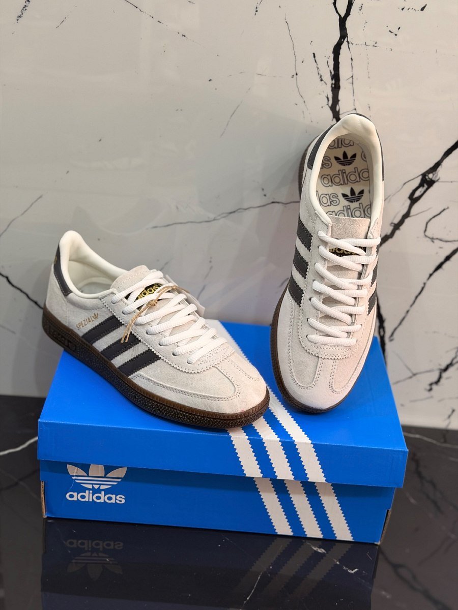 Adidas Spezial White/black/gum — 3
