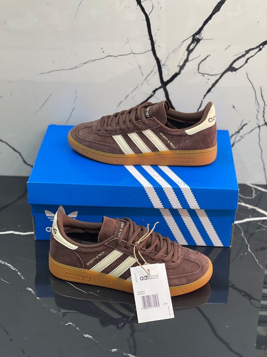 Adidas Spezial X Sporty & Rich Brown — 3