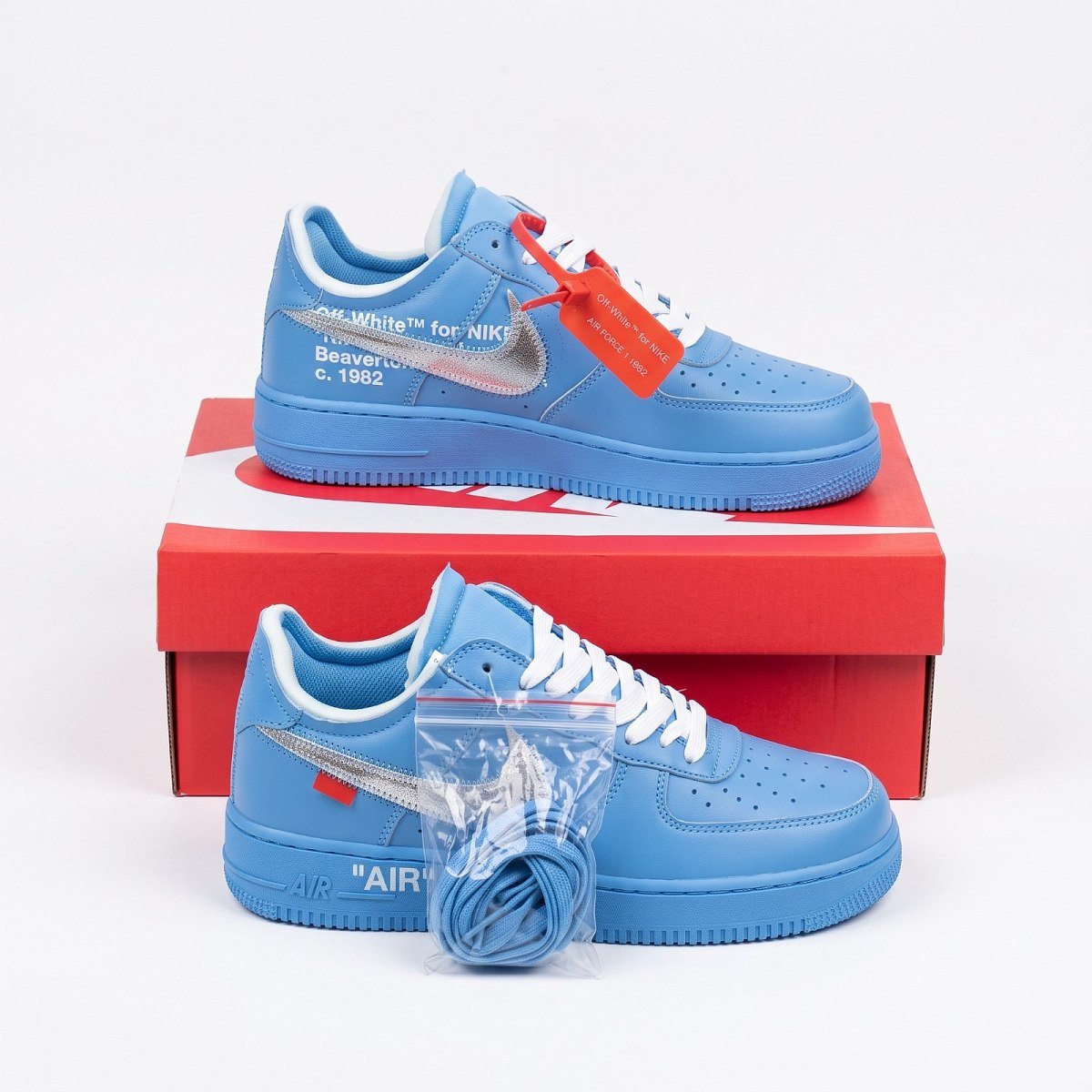 Air Force Off-White University Blue — 1