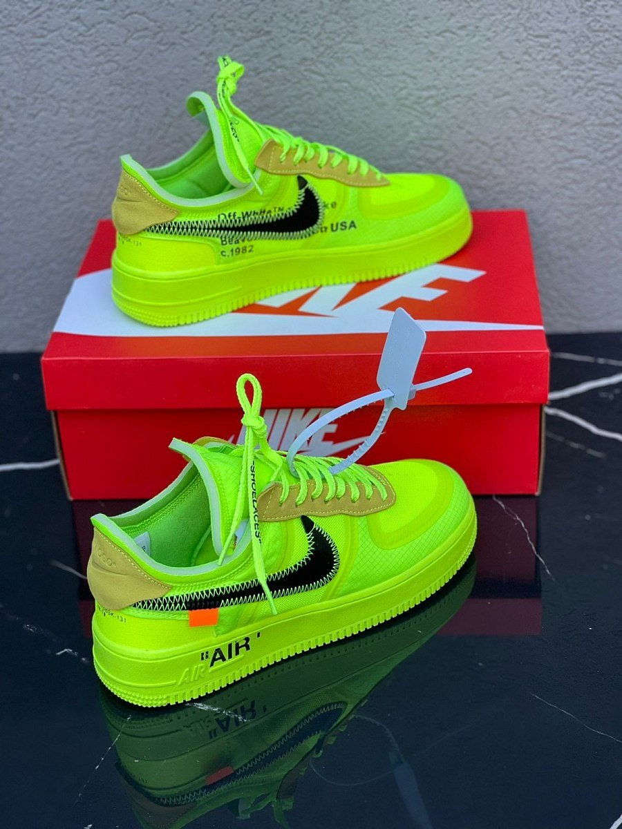Air Force Off-White Volt — 3