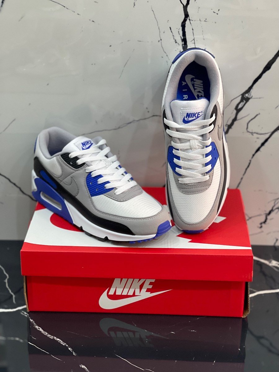 Air Max 90 Hyper Royal Blue/Gry/Black — 2