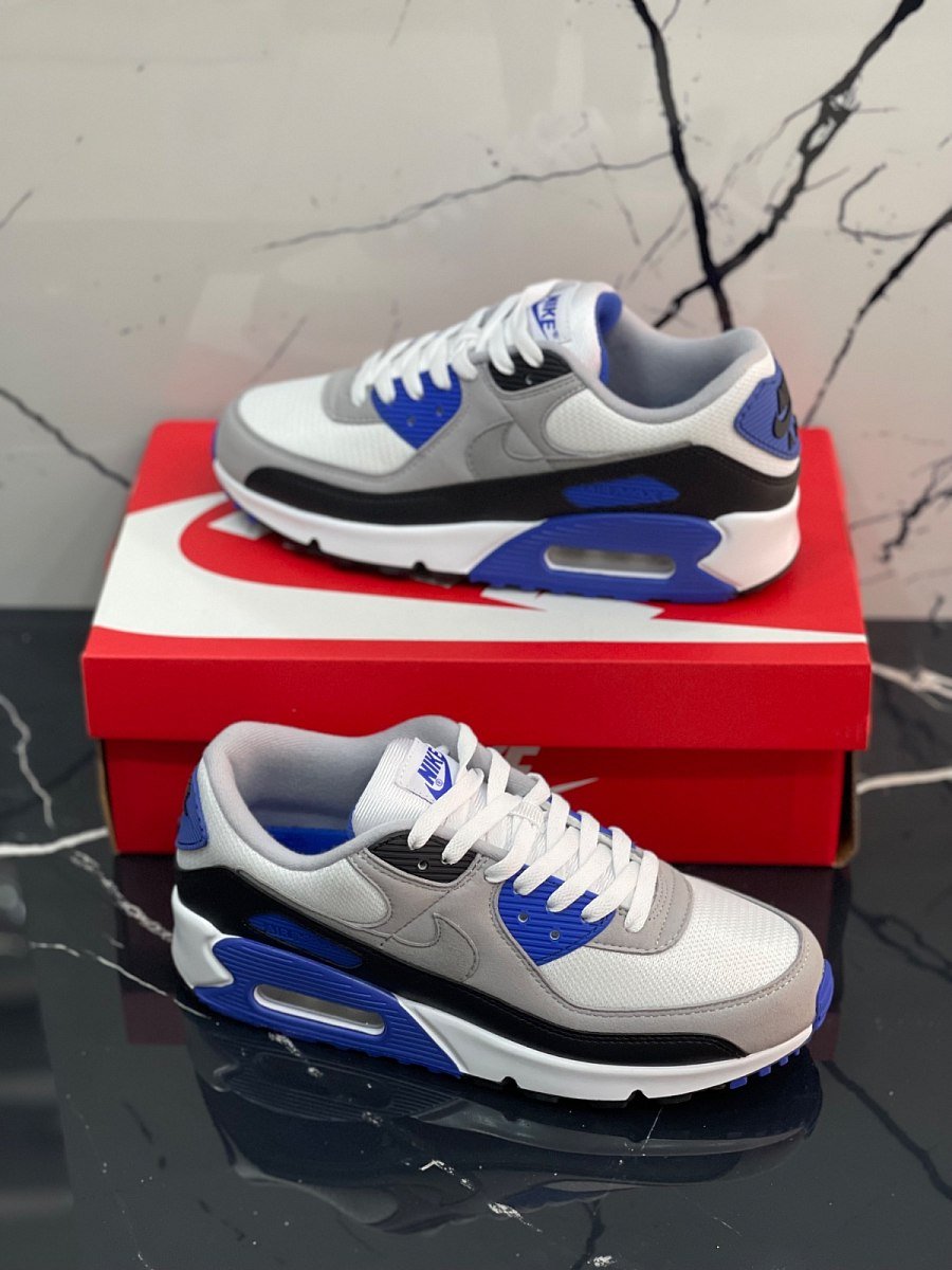 Air Max 90 Hyper Royal Blue/Gry/Black — 3