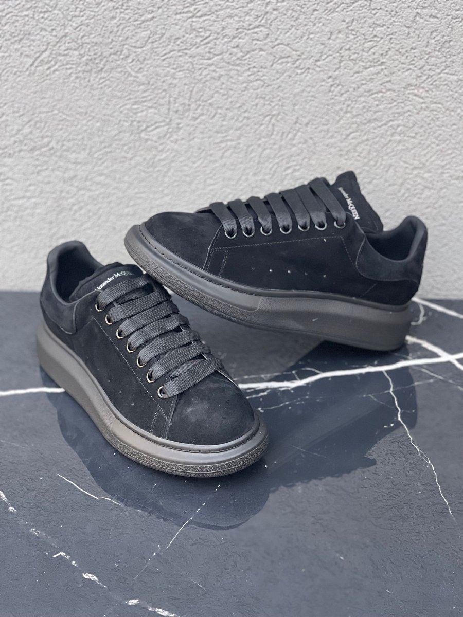 Alexander Mcqueen All Black In Suede — 3