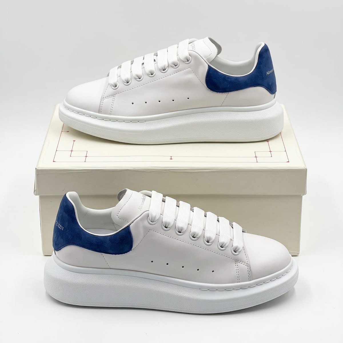 Alexander Mcqueen White With Blue — 1