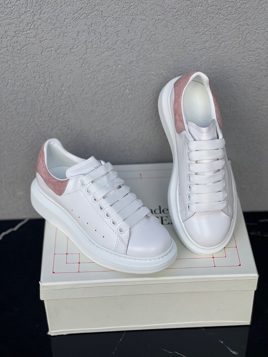 Alexander Mcqueen White With Pink Suede — 2