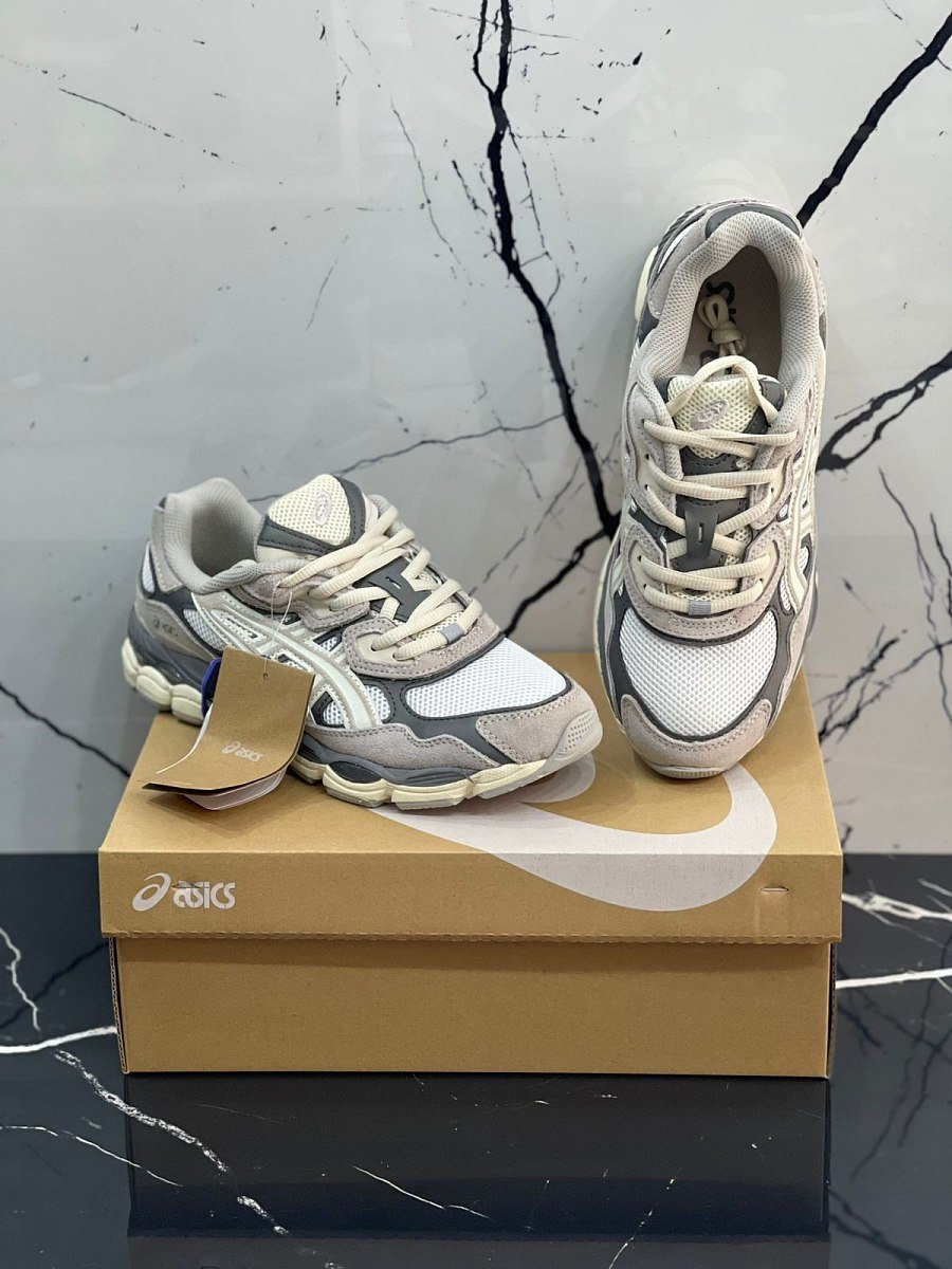 Asic Gel cream/oyster grey — 2