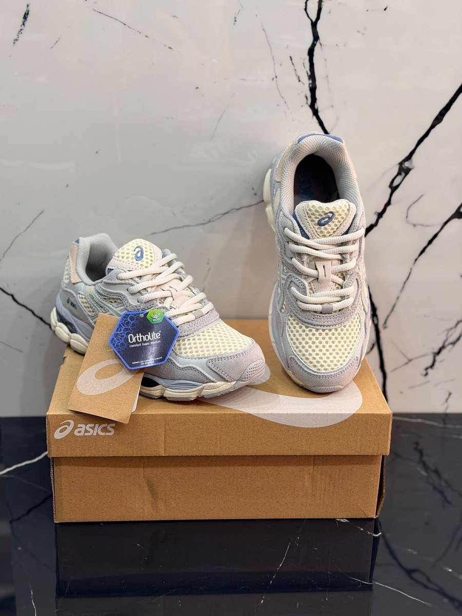 Asic Gel NYC Ivory/Mid Grey — 3