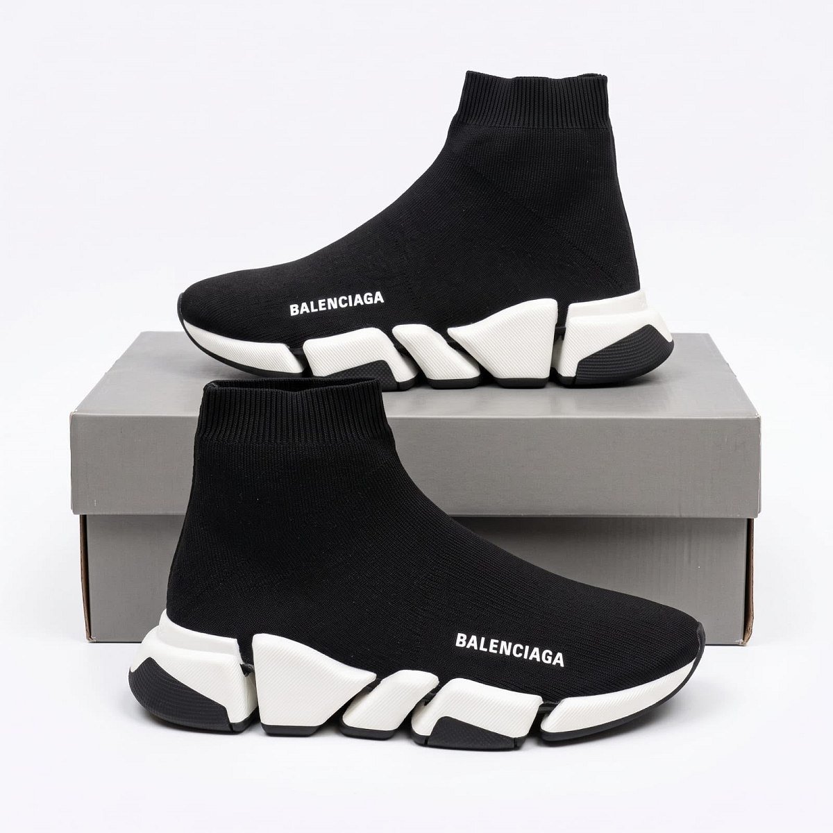 Balenciaga Speed Black/white — 1