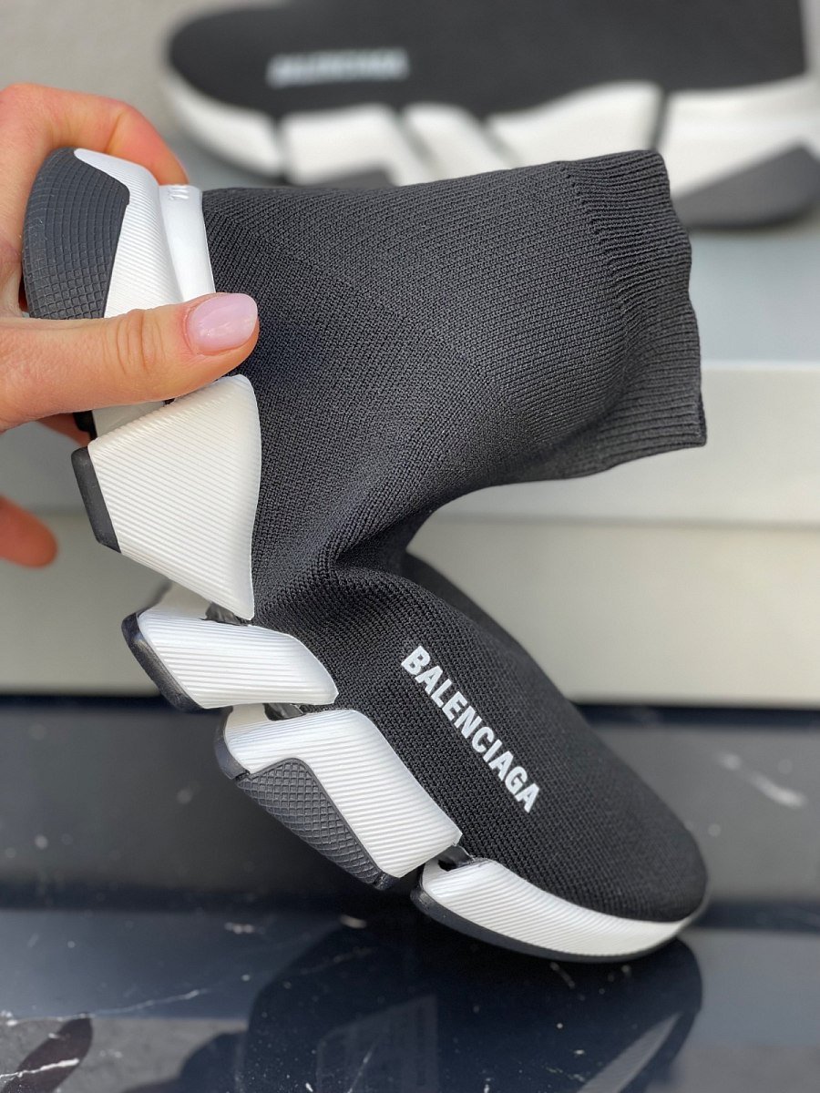 Balenciaga Speed Black/white — 3