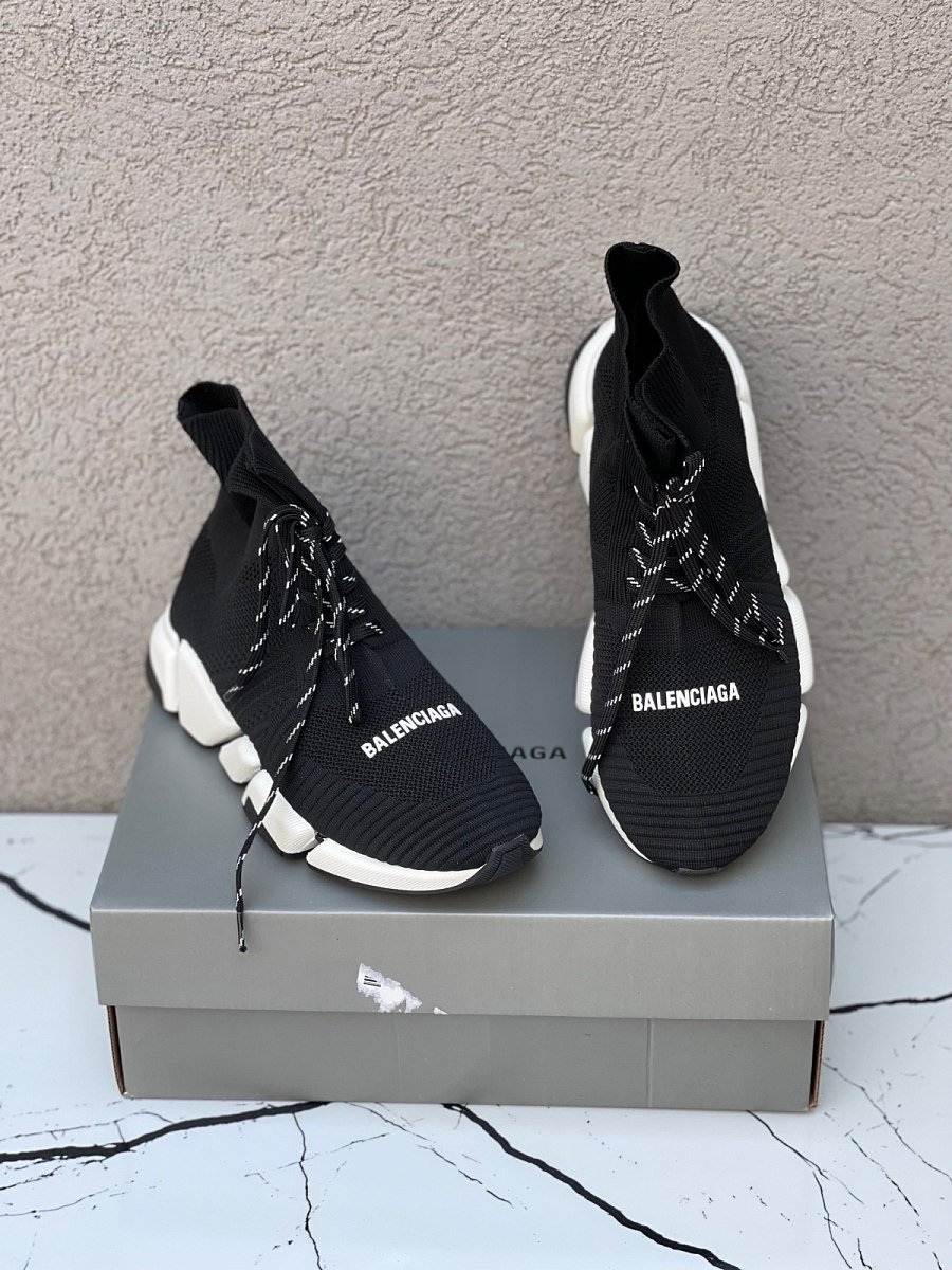 Balenciaga Speed Black/white — 2