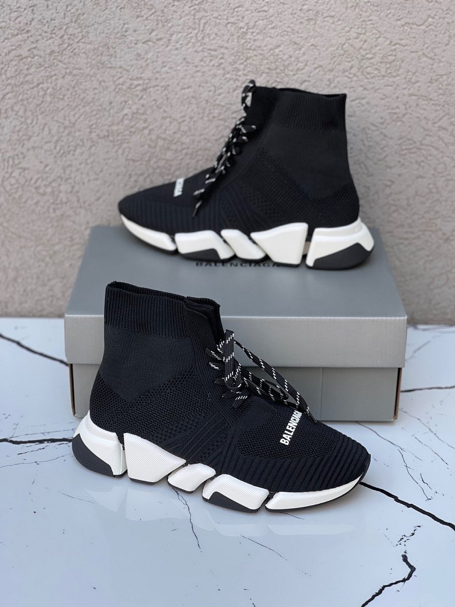 Balenciaga Speed Black/white — 3