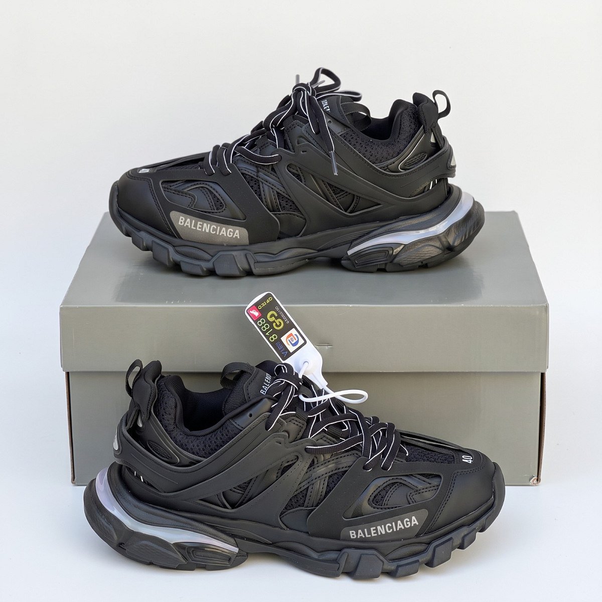 Balenciaga Track Led Black — 1