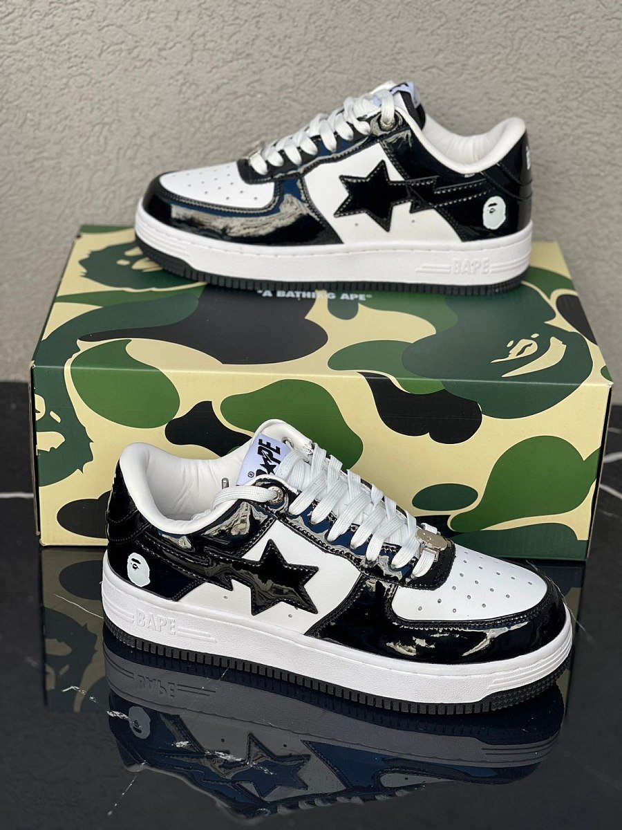 BAPE STA black/white — 3