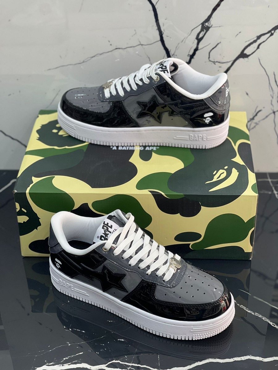 BAPE Sta Low Black — 2