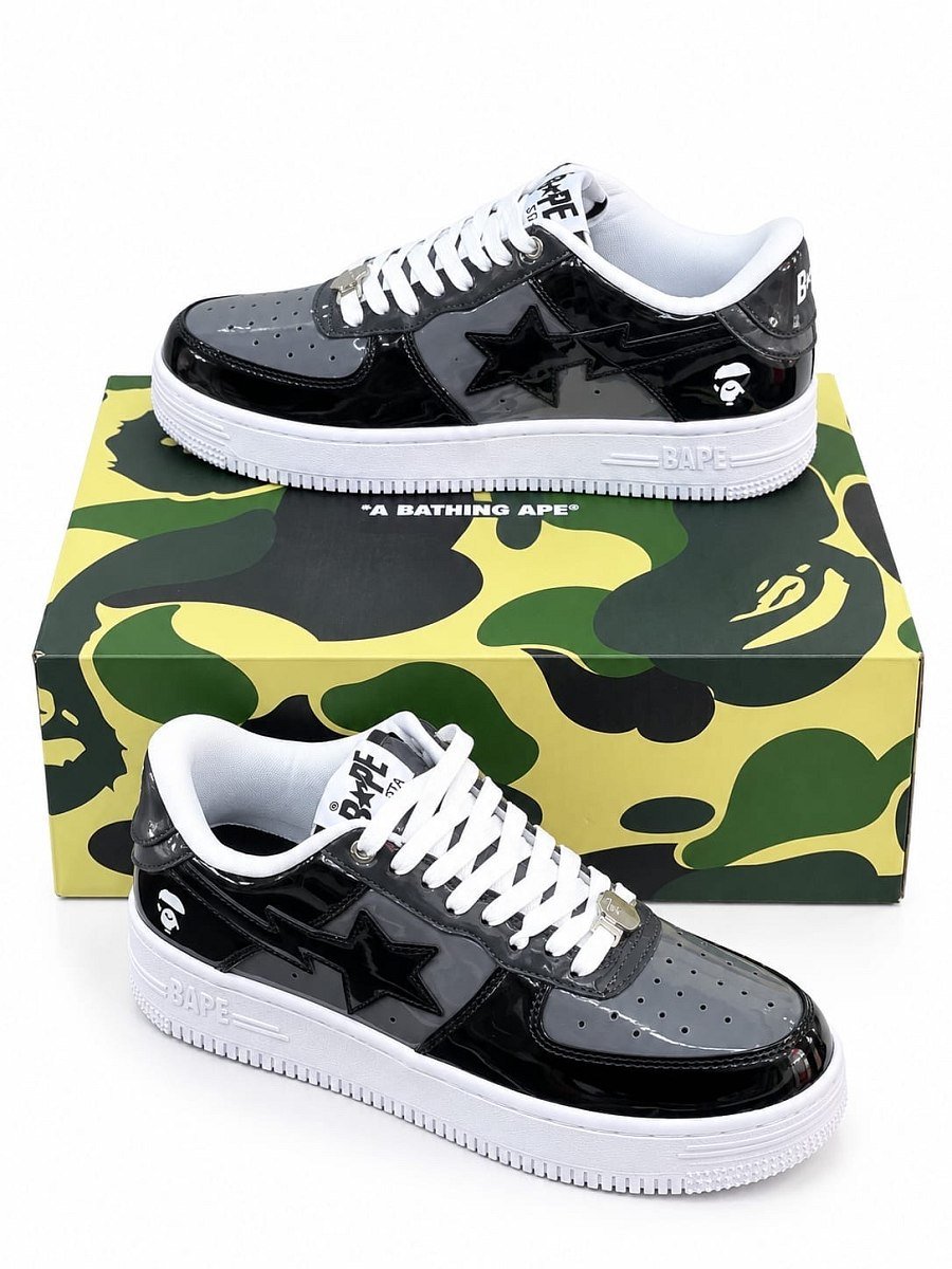 BAPE Sta Low Black — 1