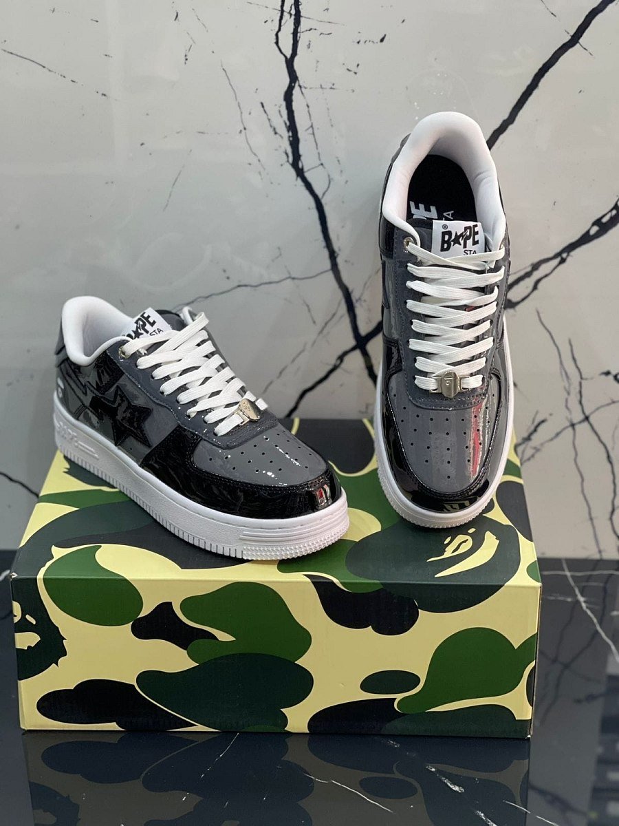 BAPE Sta Low Black — 3