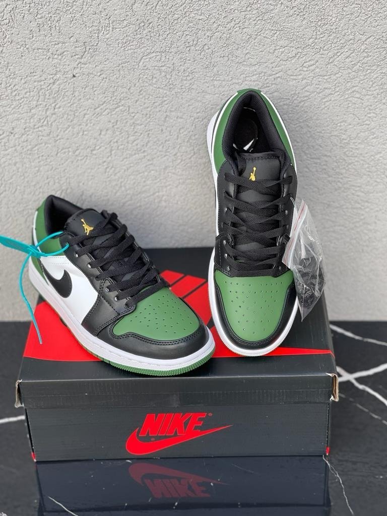 Jordan 1 Low Green Toe — 2