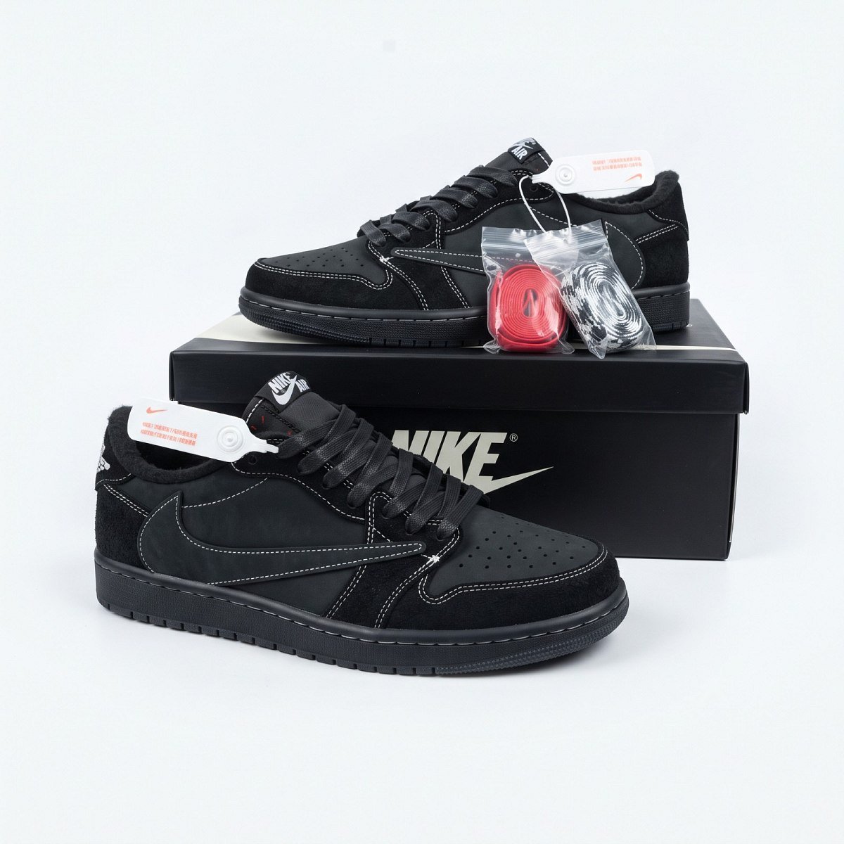 Jordan 1 Travis Scott Black Phantom — 1