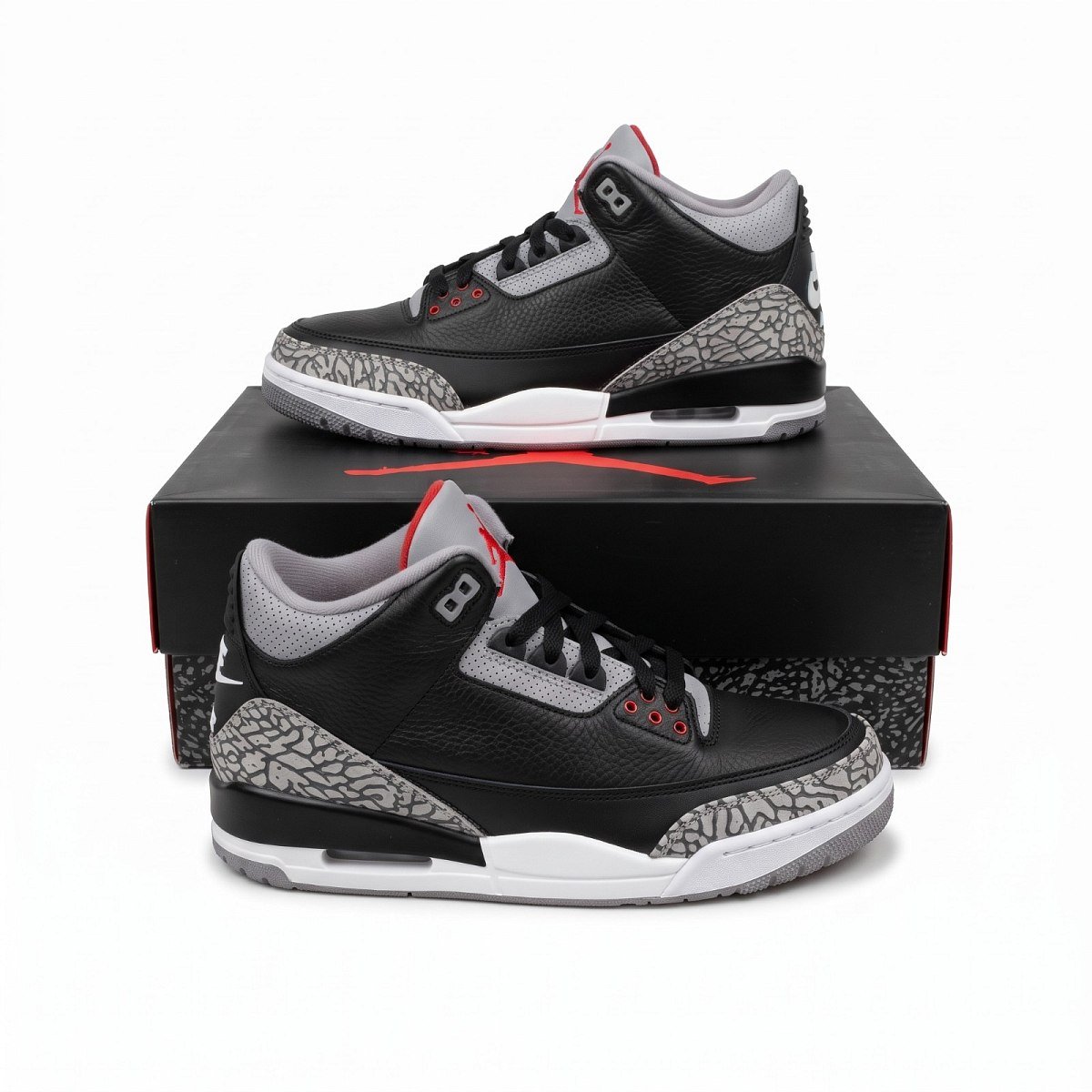 Jordan 3 Black Cement — 1