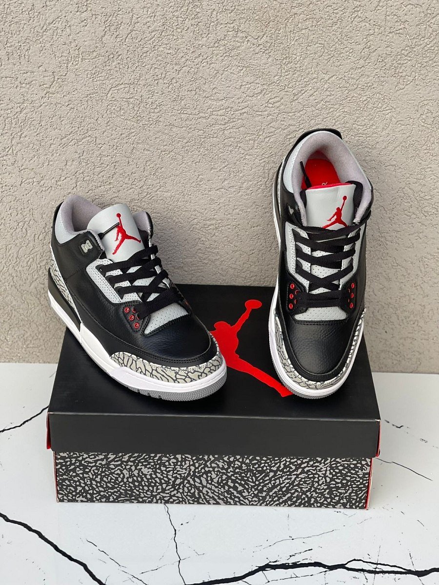 Jordan 3 Black Cement — 2