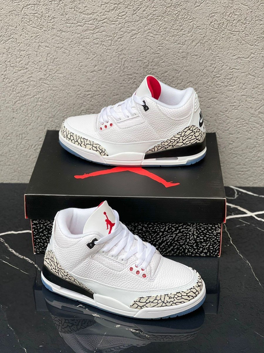 Jordan 3 White Cement — 3