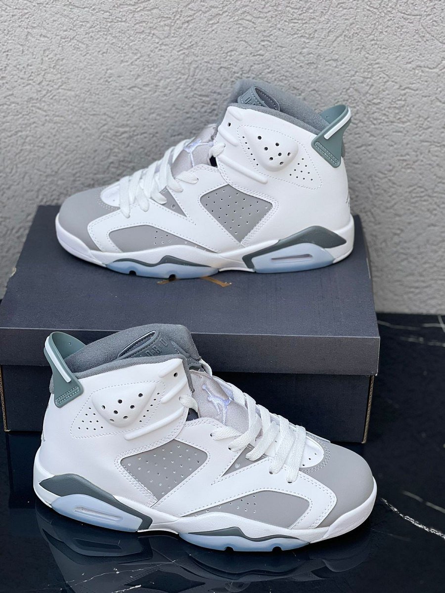 Blazer/ Uptempo Jordan 6 Cool Grey — 3