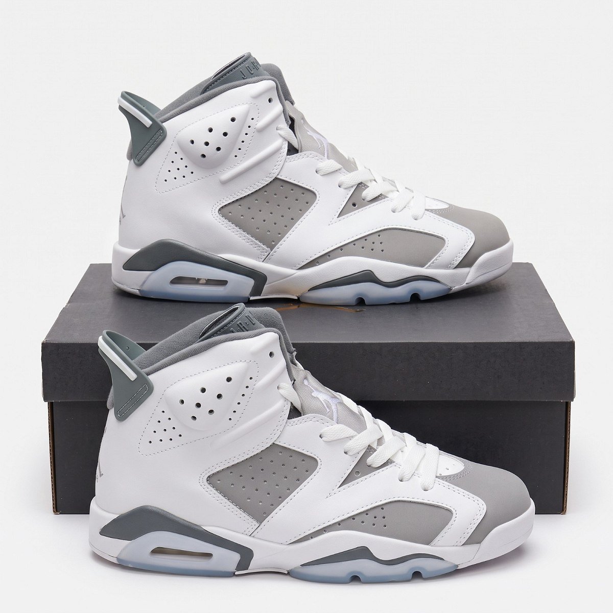 Blazer/ Uptempo Jordan 6 Cool Grey — 1