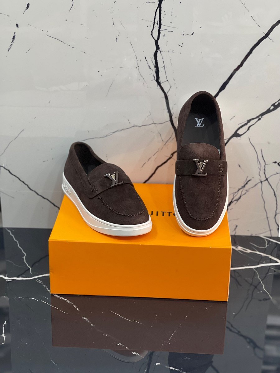 Louis Vuitton Brown Moccasin — 2