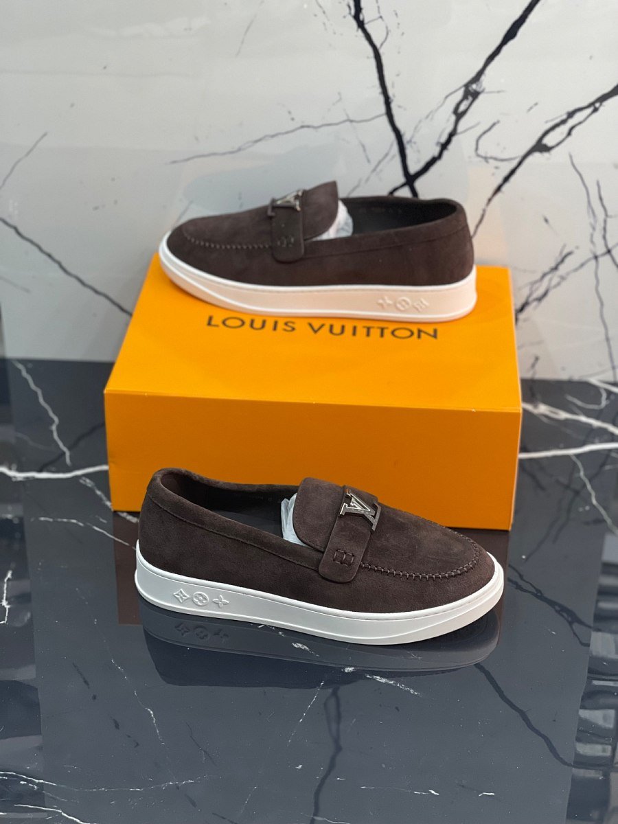 Louis Vuitton Brown Moccasin — 3