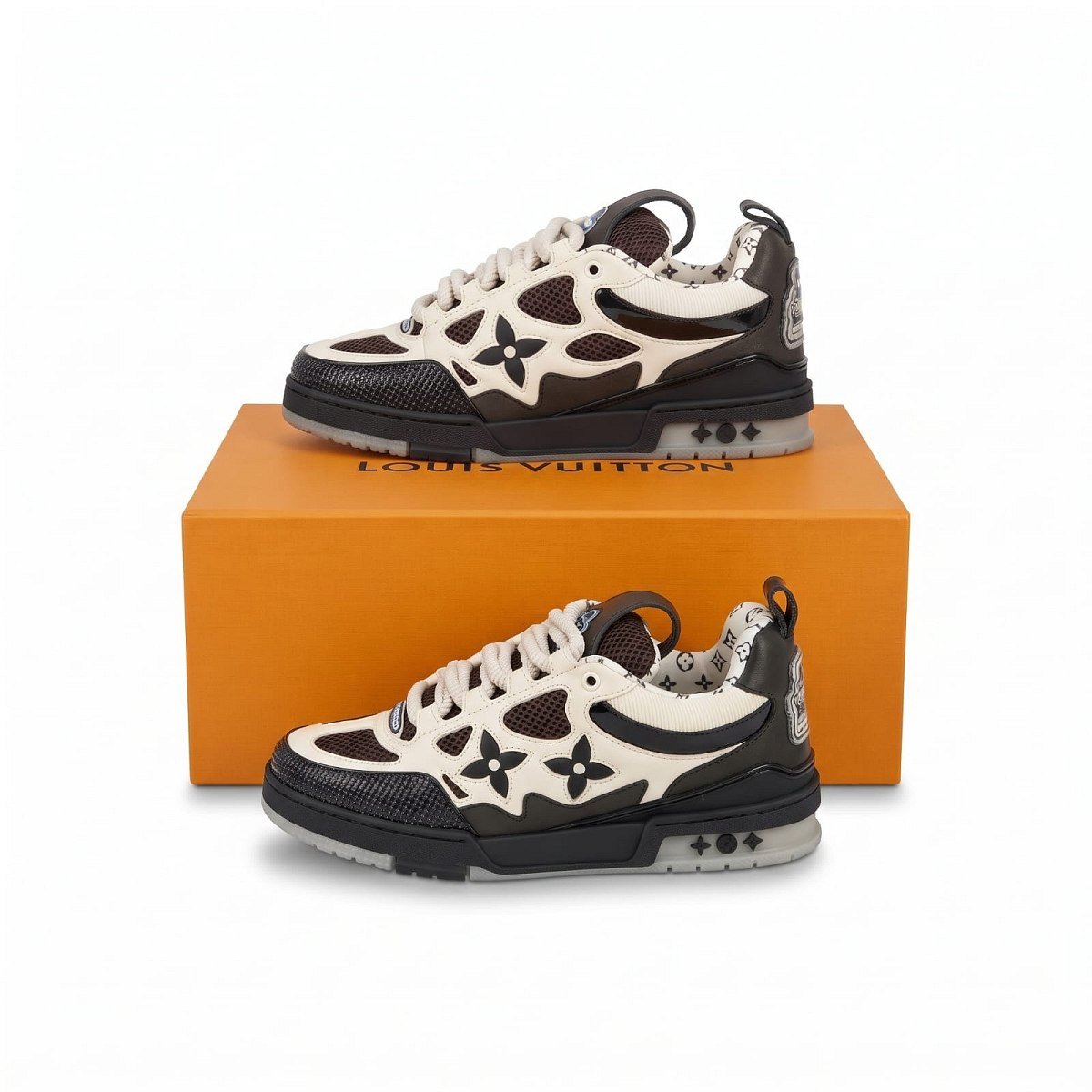 Louis Vuitton Skate Grey White — 1