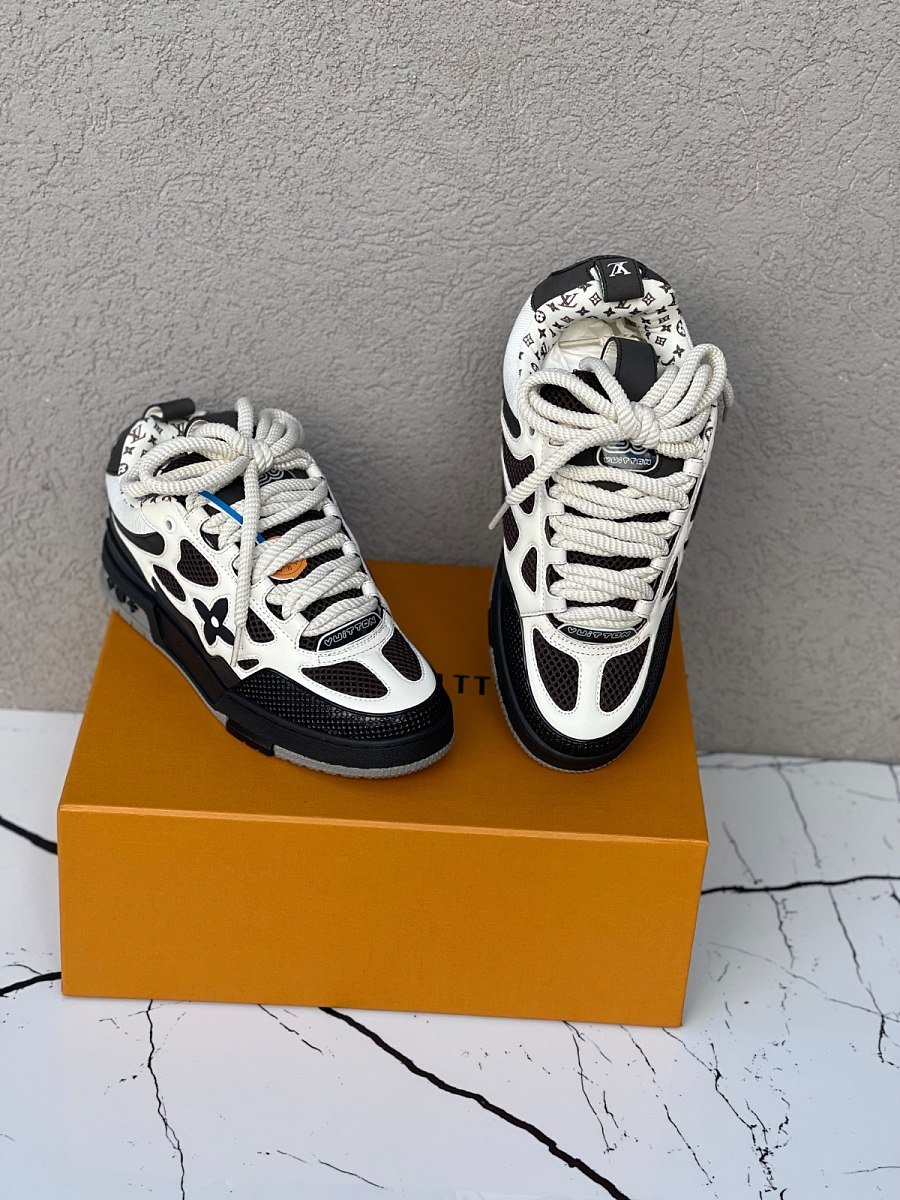 Louis Vuitton Skate Grey White — 3