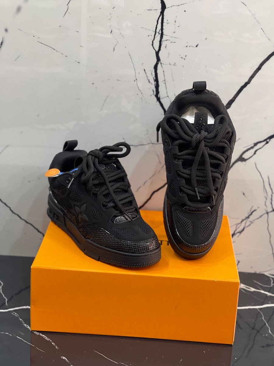 Louis Vuitton Skate Black  Crystal — 2