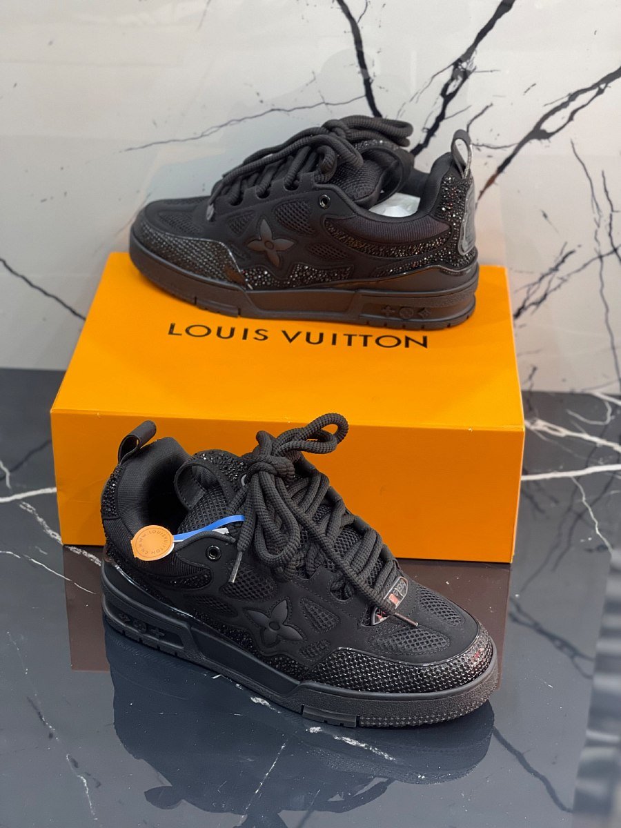 Louis Vuitton Skate Black  Crystal — 3