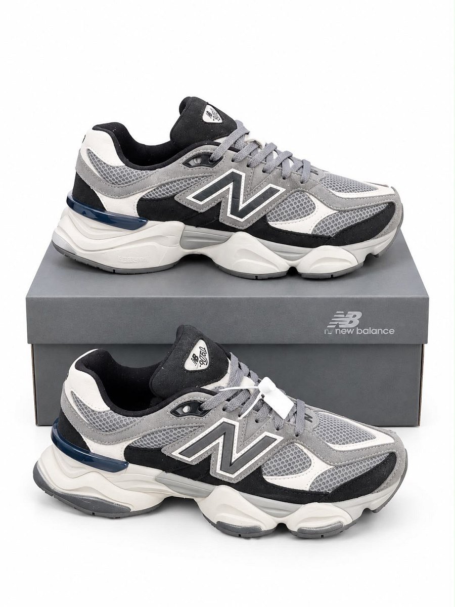 New Balance 9060 Black/Castlerock — 1