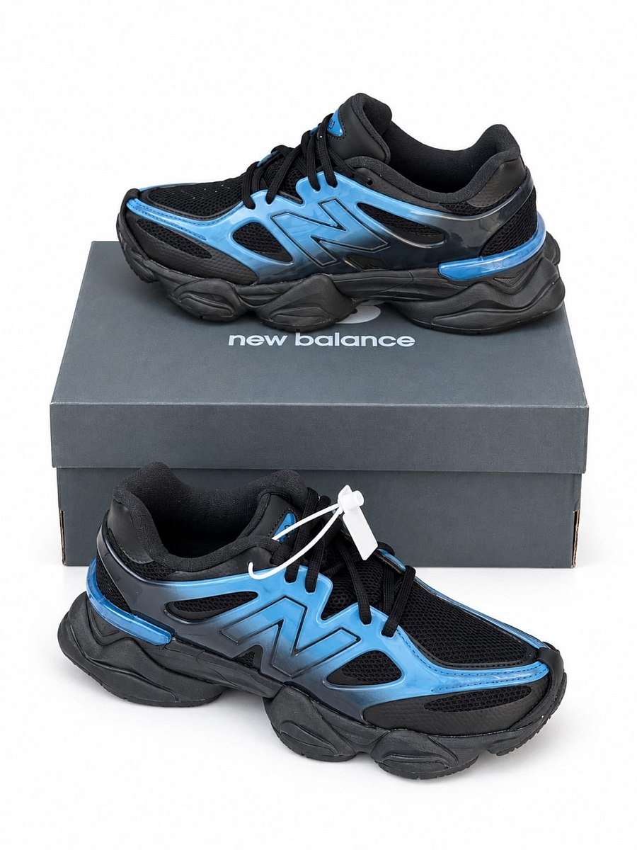 New Balance 9060 Navy Blue Black Gradient — 1