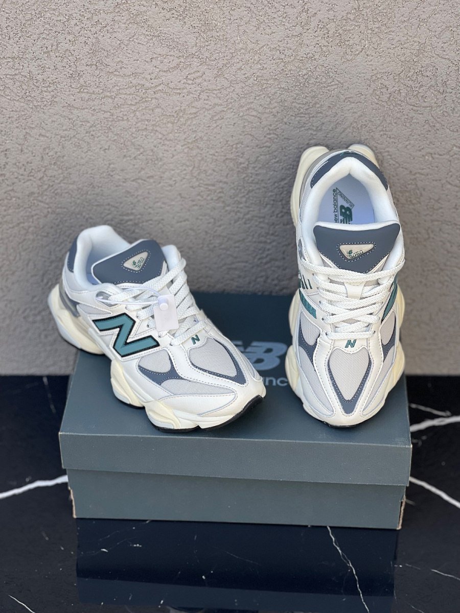 New Balance 9060 Sea Salt/New Spruce — 2