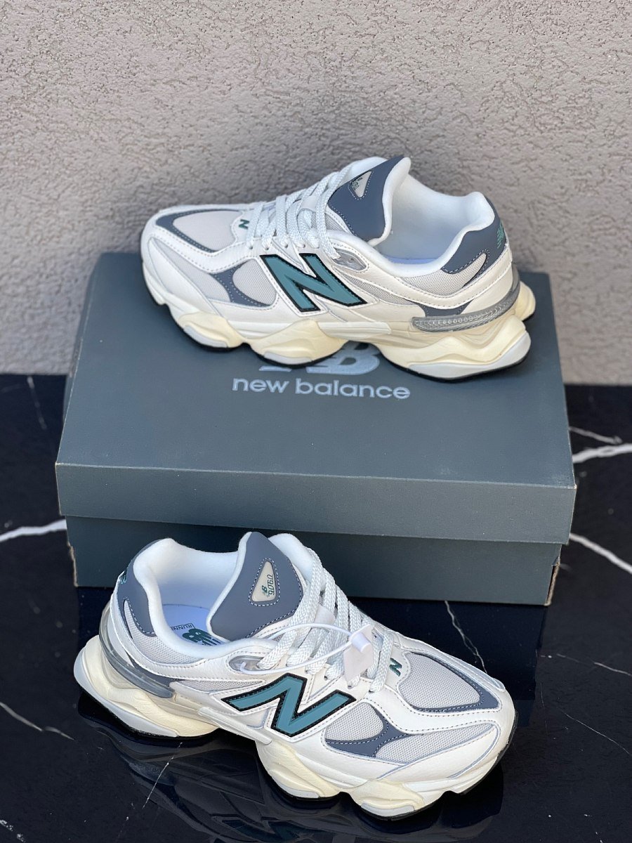 New Balance 9060 Sea Salt/New Spruce — 3