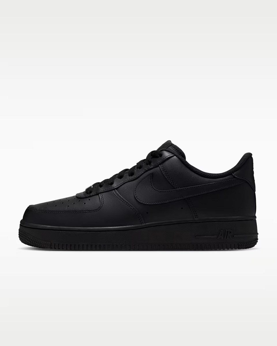 Nike AF1 '07 Black — 1