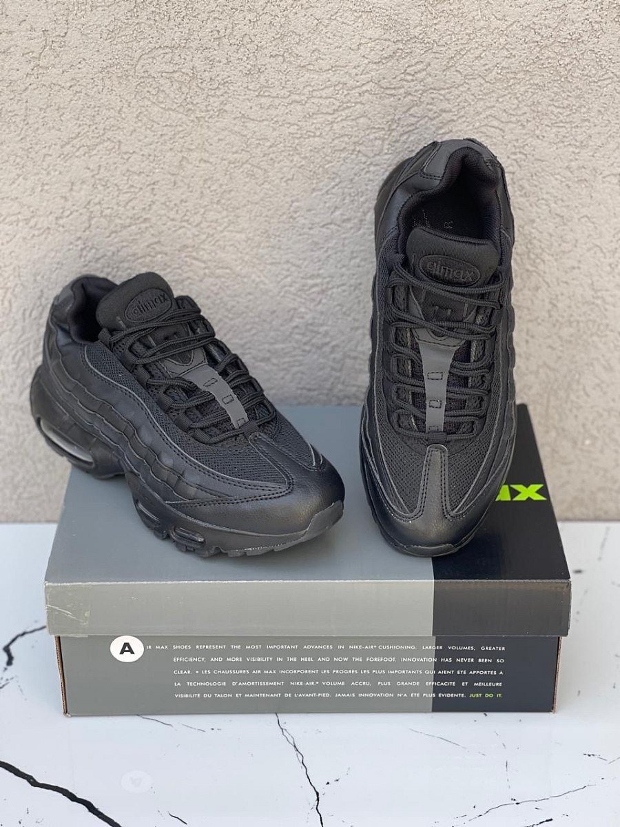 Nike Air Max Airmax 95 Triple Black — 2