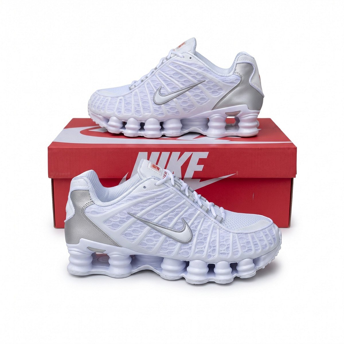 Nike Air Max Nike Shox TL White — 1