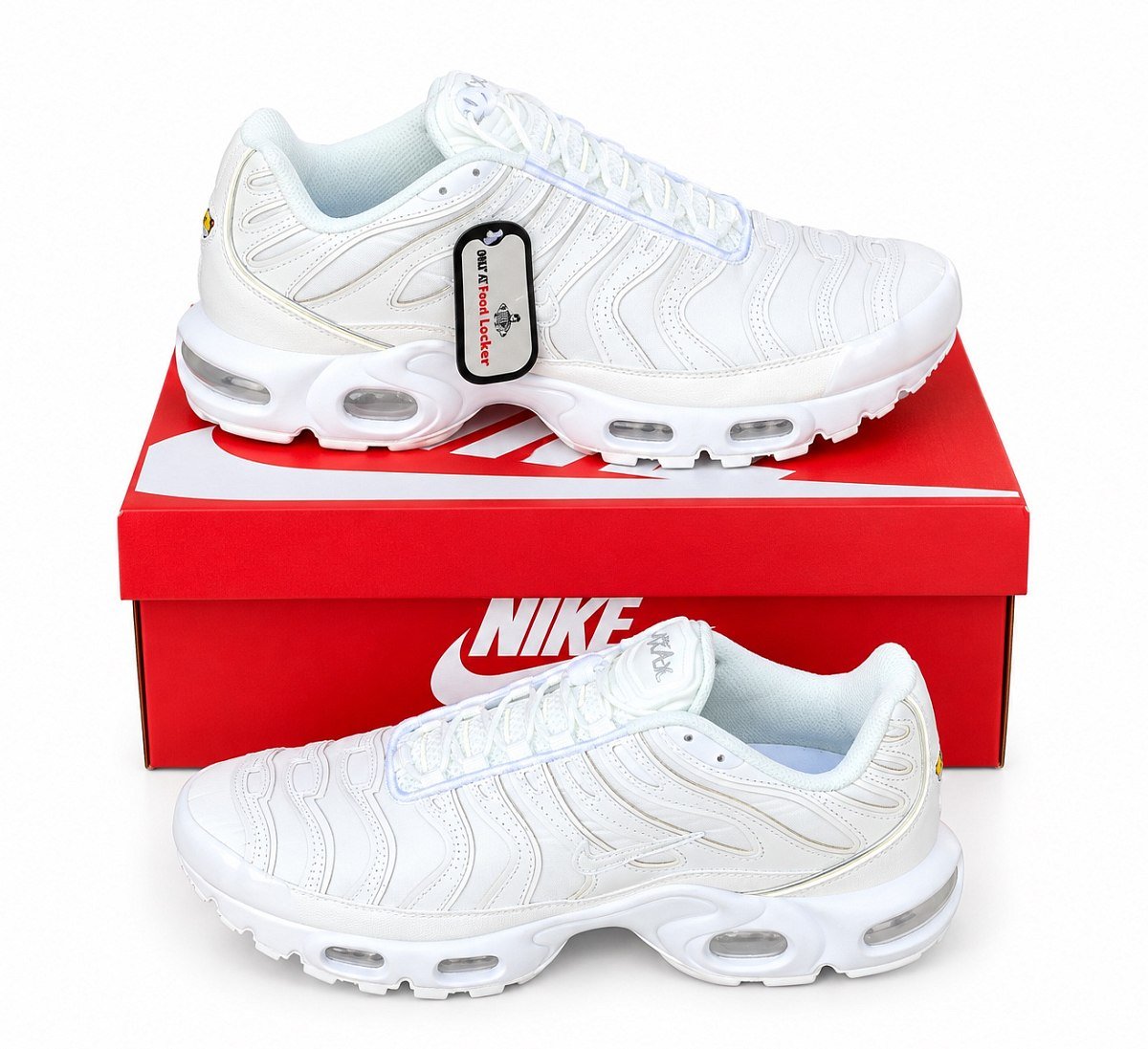 Nike Air Max Tn Plus Triple White — 1