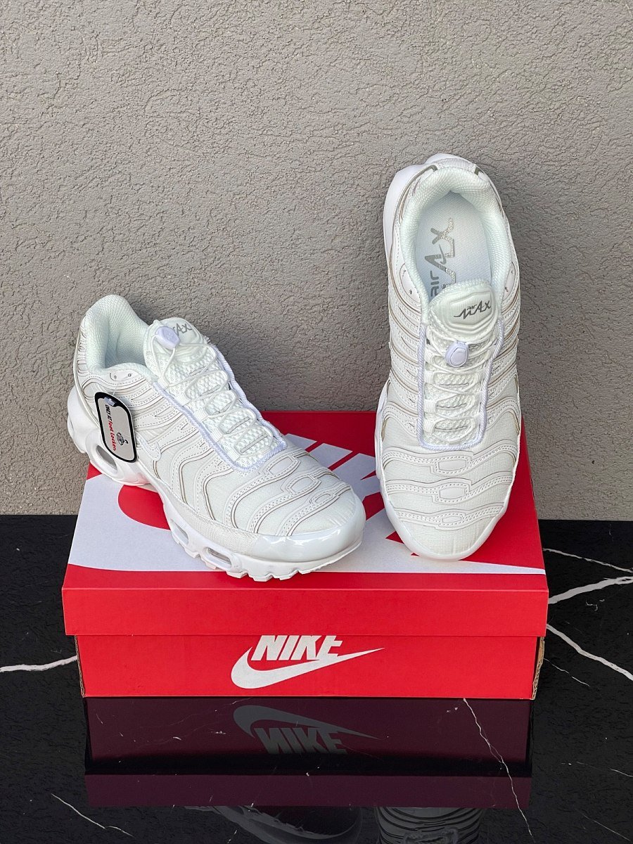 Nike Air Max Tn Plus Triple White — 2