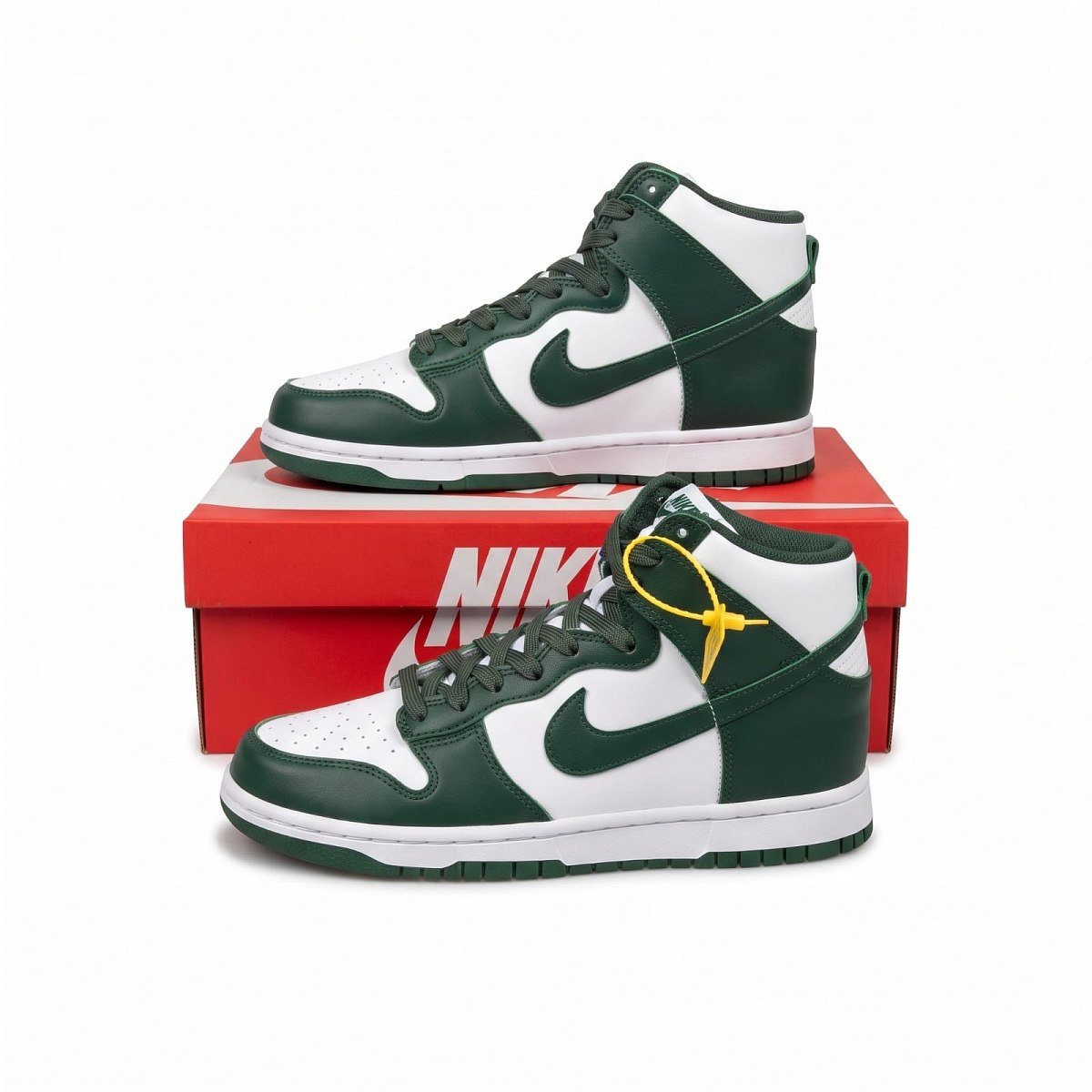 Nike Dunk High Spartan Green — 1