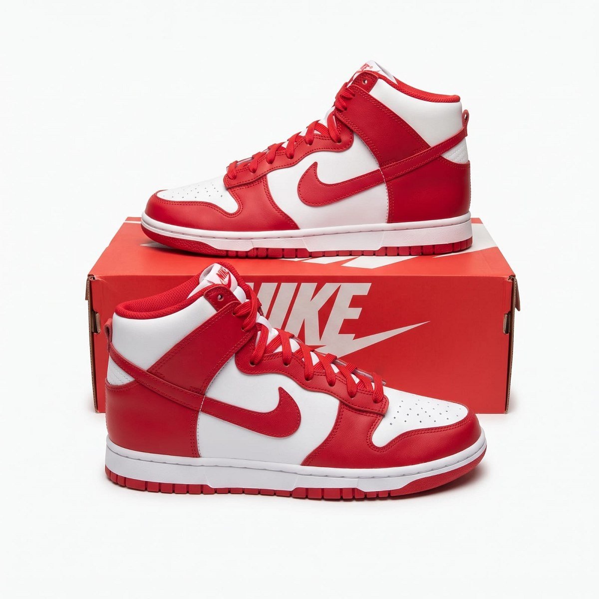 Nike Dunk High University Red — 1