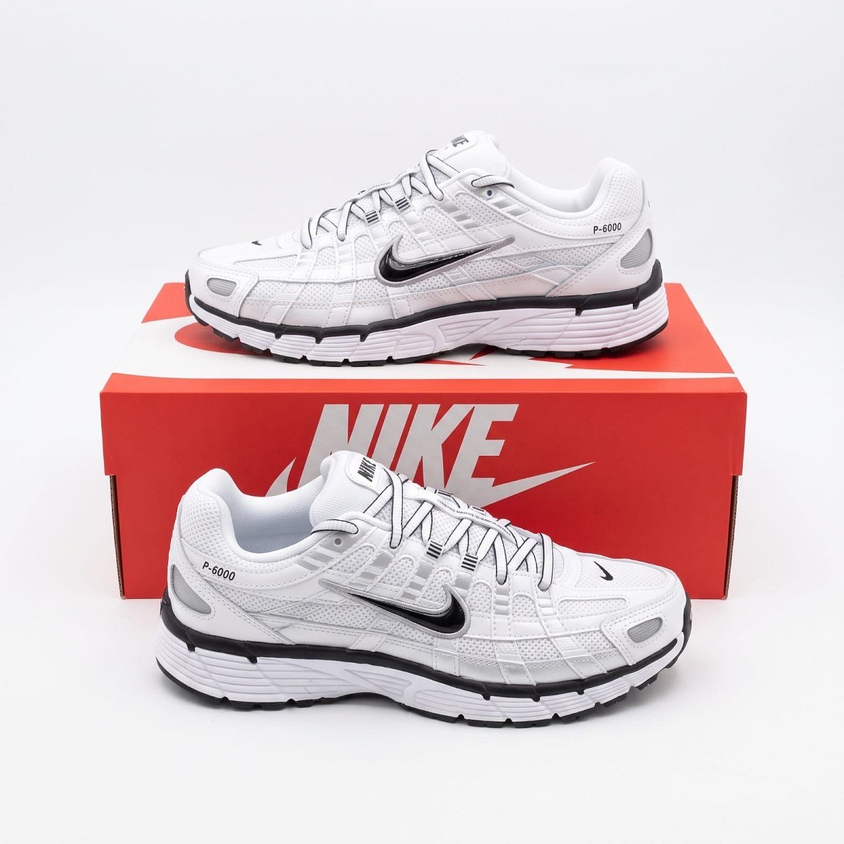 Nike P-6000 White/black — 1