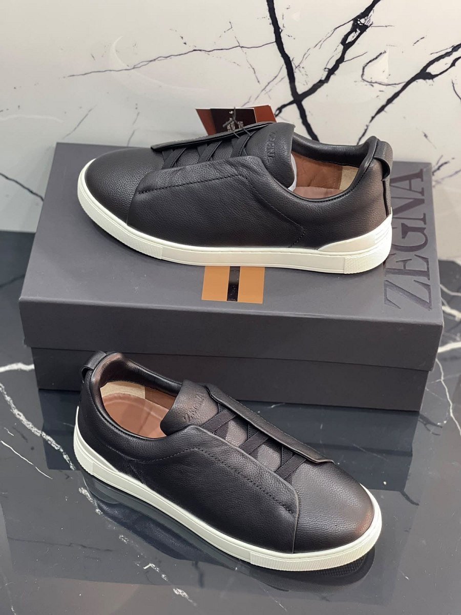 Zegna Tripe Stitch Black — 3